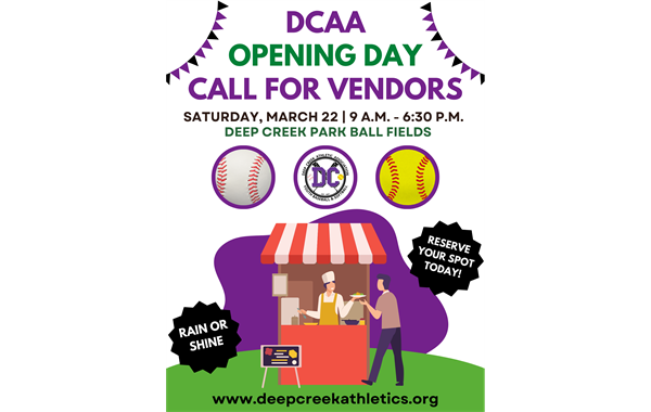 Opening Day Vendor Flyer